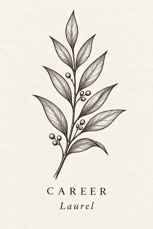COLLECTION No. 01 · Career Engraving · Laurel